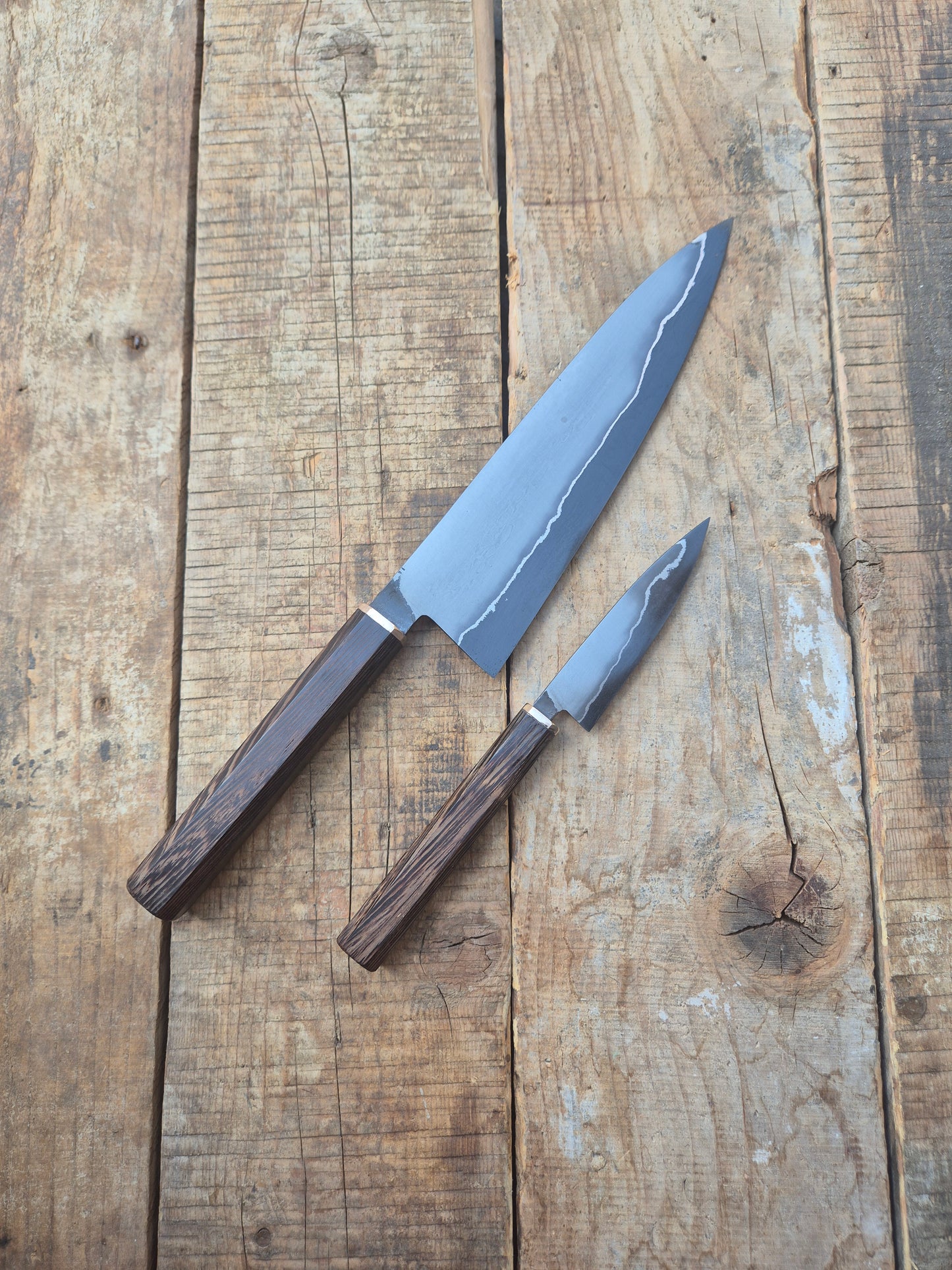 Gyuto e petty San Mai