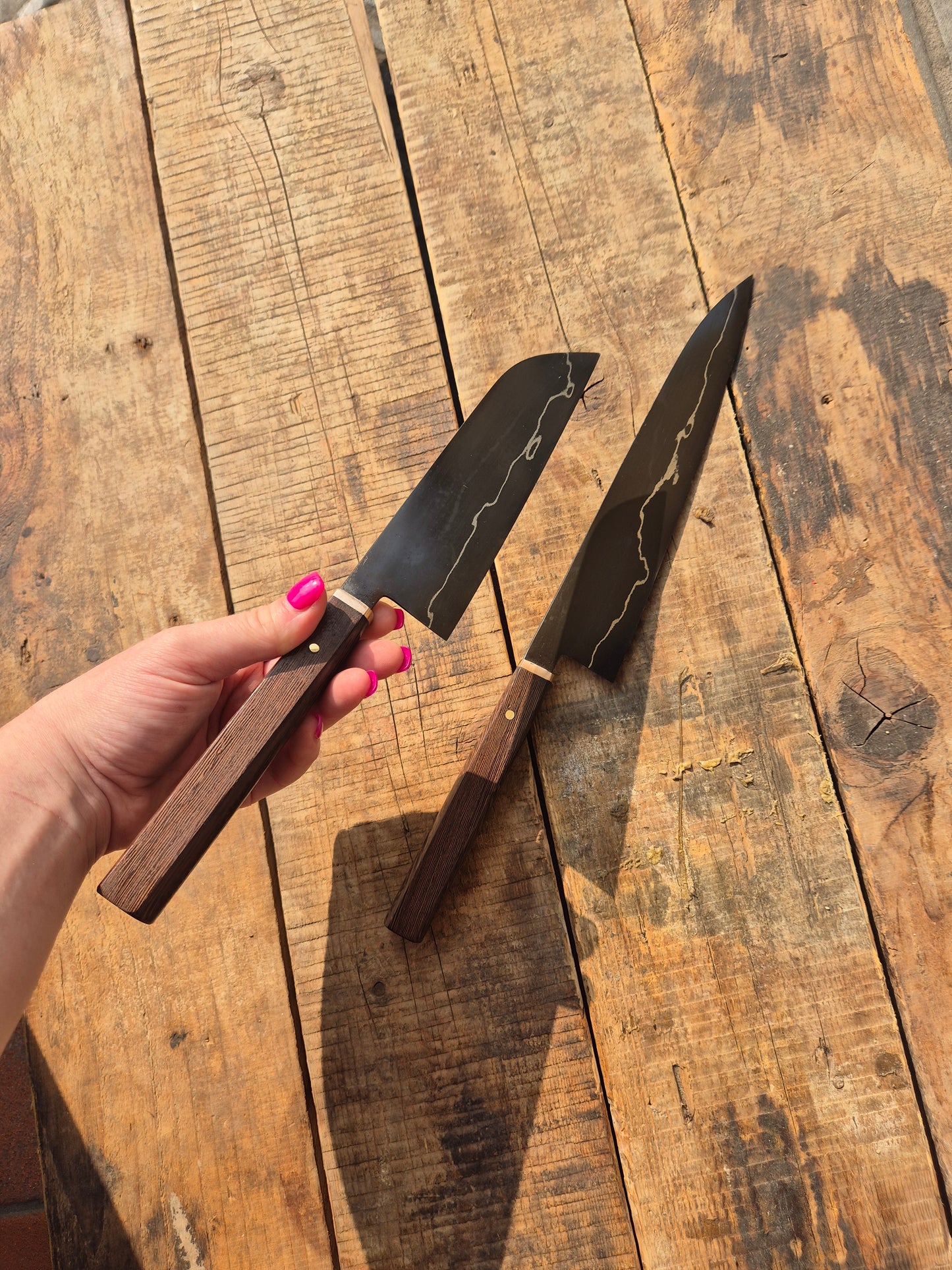 Santoku e Gyuto Dark mai