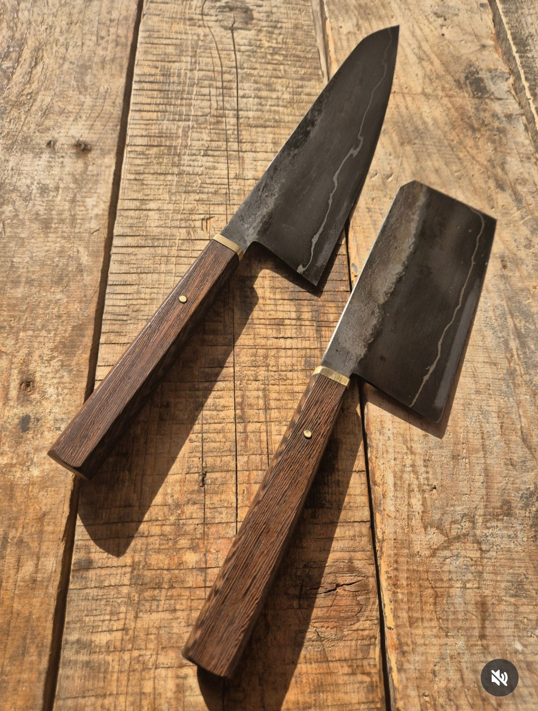 Gyuto 24 cm e Nakiri 15