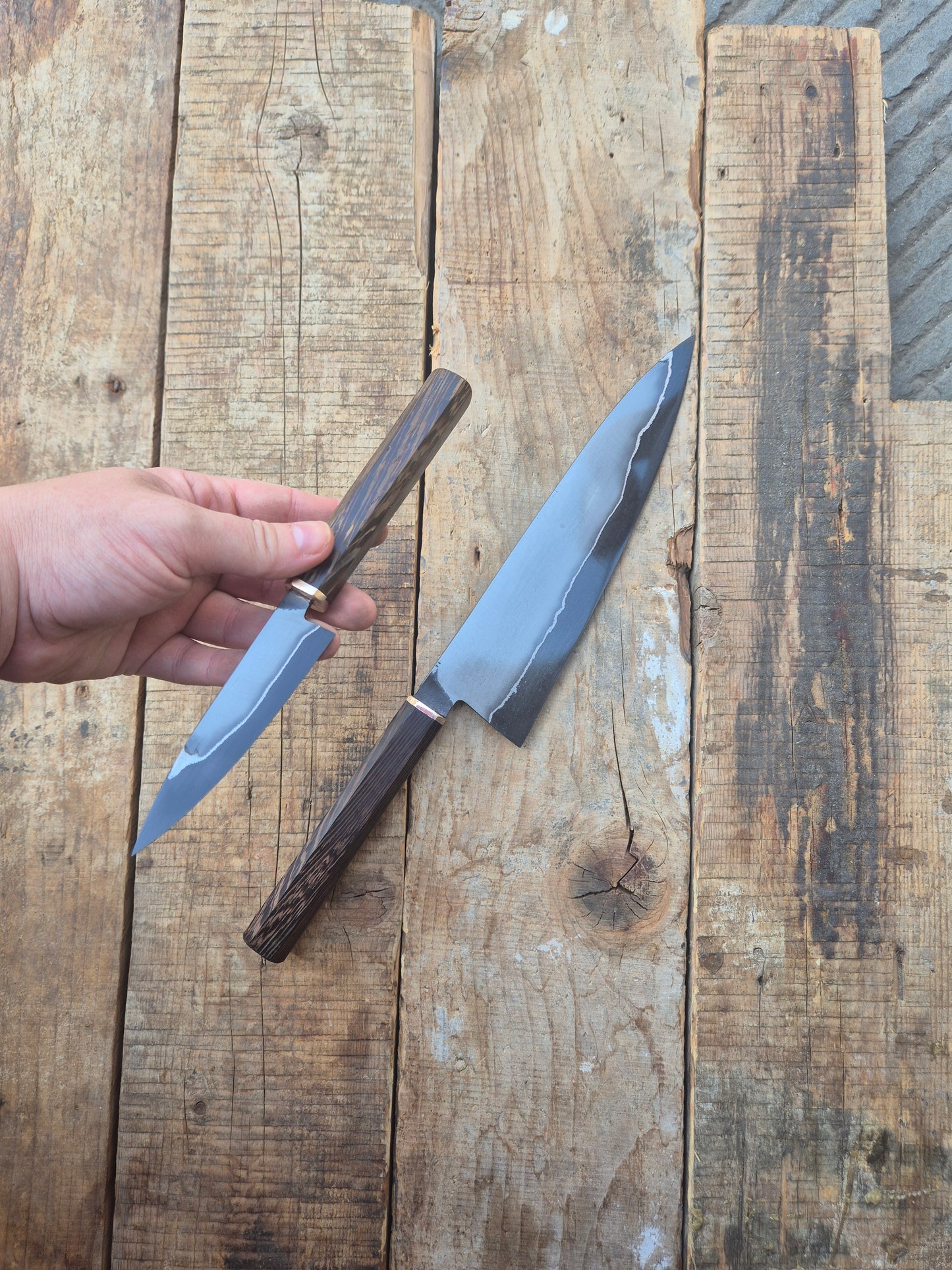 Gyuto e petty San Mai