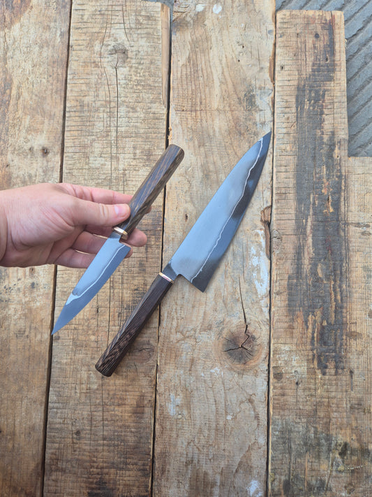 Gyuto e petty San Mai