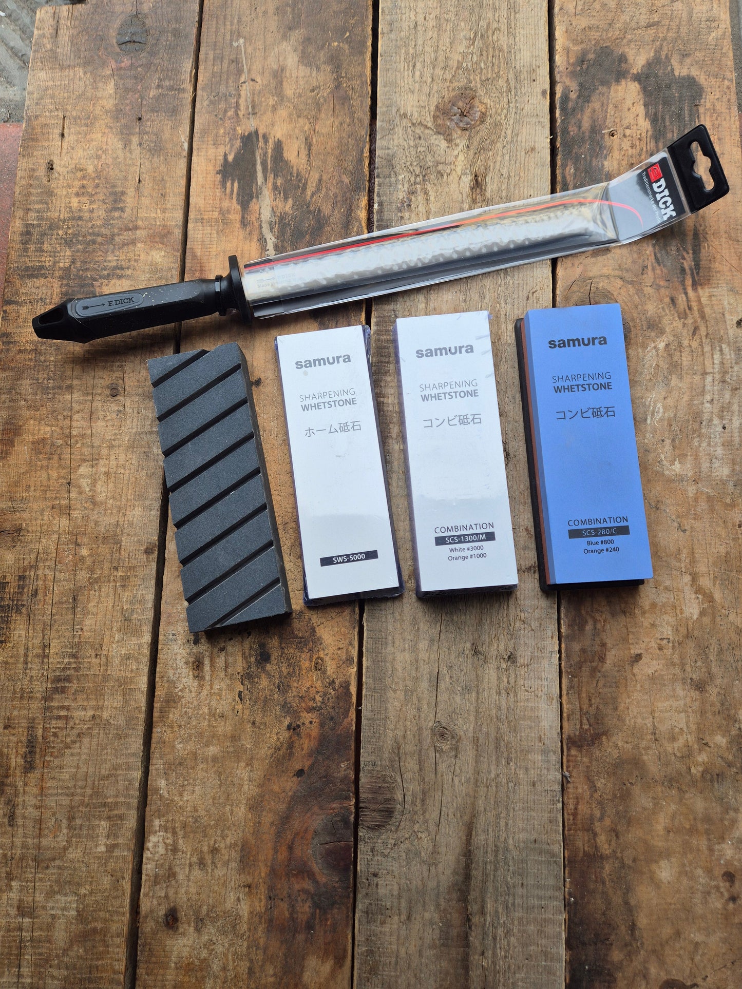 Set per Affilatura a Pietra